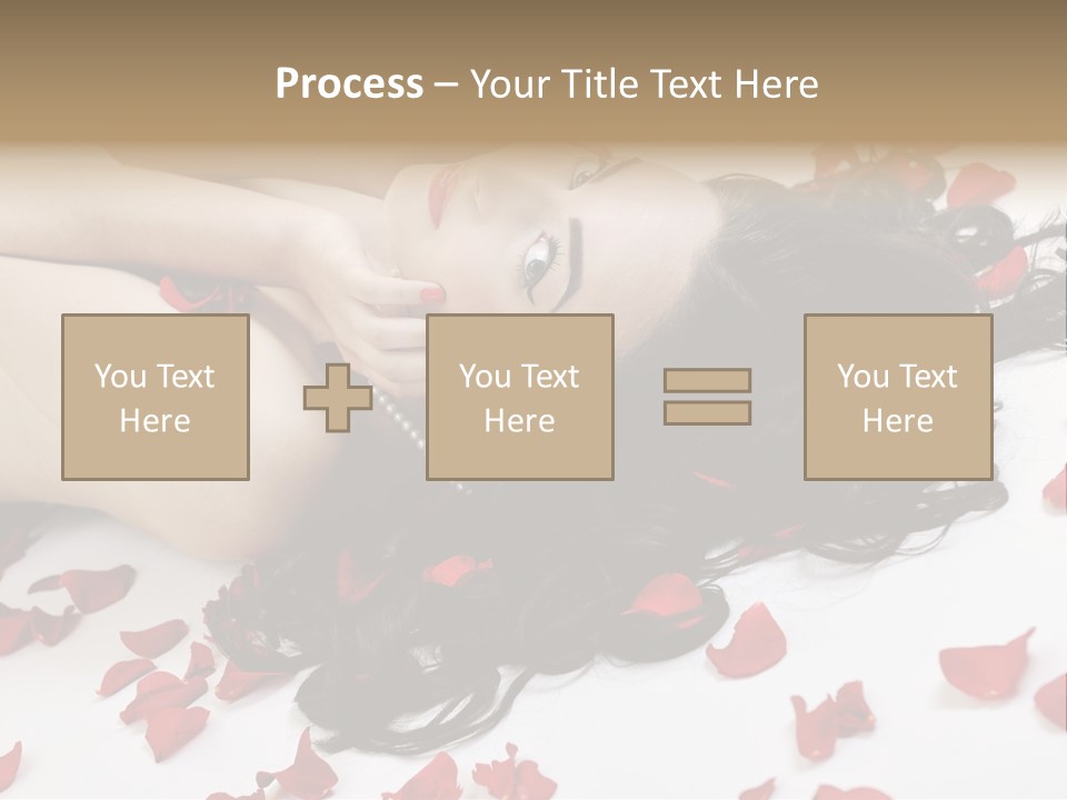 Smiling Face Cosmetics PowerPoint Template