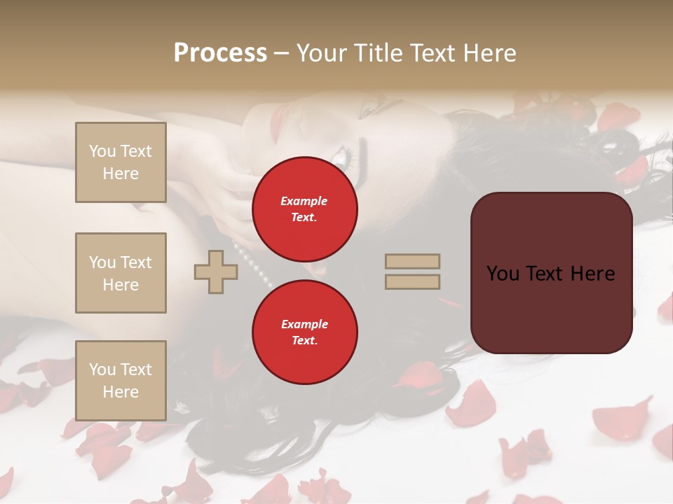 Smiling Face Cosmetics PowerPoint Template