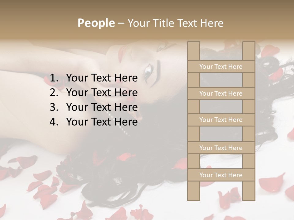 Smiling Face Cosmetics PowerPoint Template