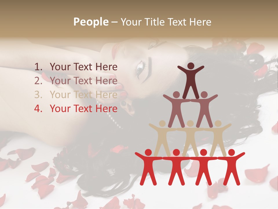 Smiling Face Cosmetics PowerPoint Template