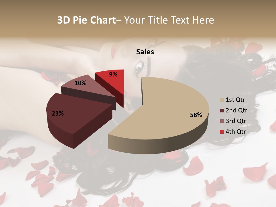 Smiling Face Cosmetics PowerPoint Template