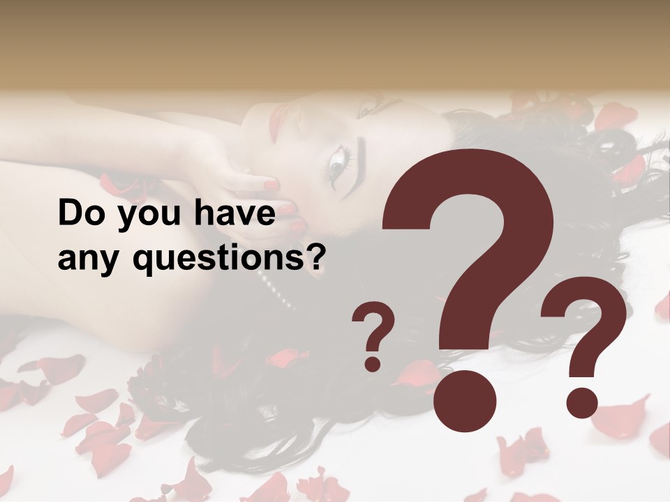 Smiling Face Cosmetics PowerPoint Template