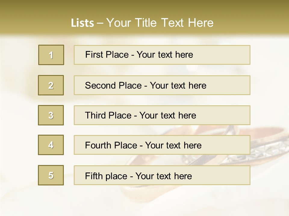 Jewelry Gift Two PowerPoint Template