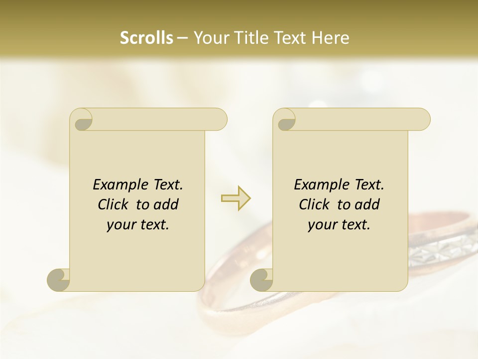 Jewelry Gift Two PowerPoint Template