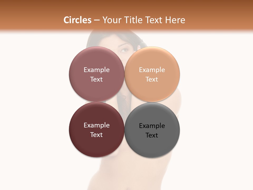 Young Expression Lips PowerPoint Template