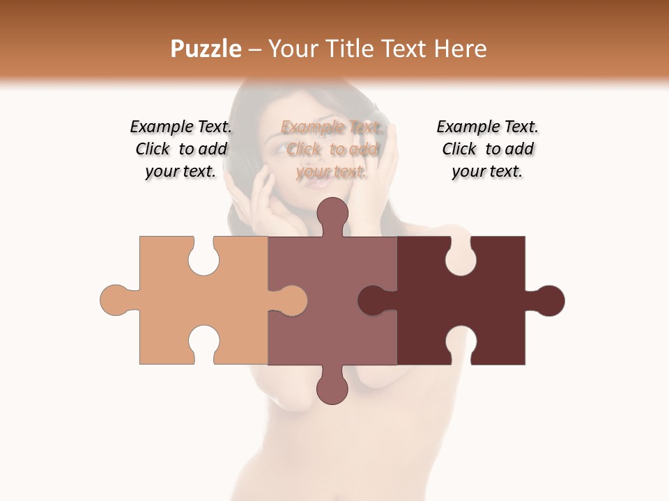 Young Expression Lips PowerPoint Template