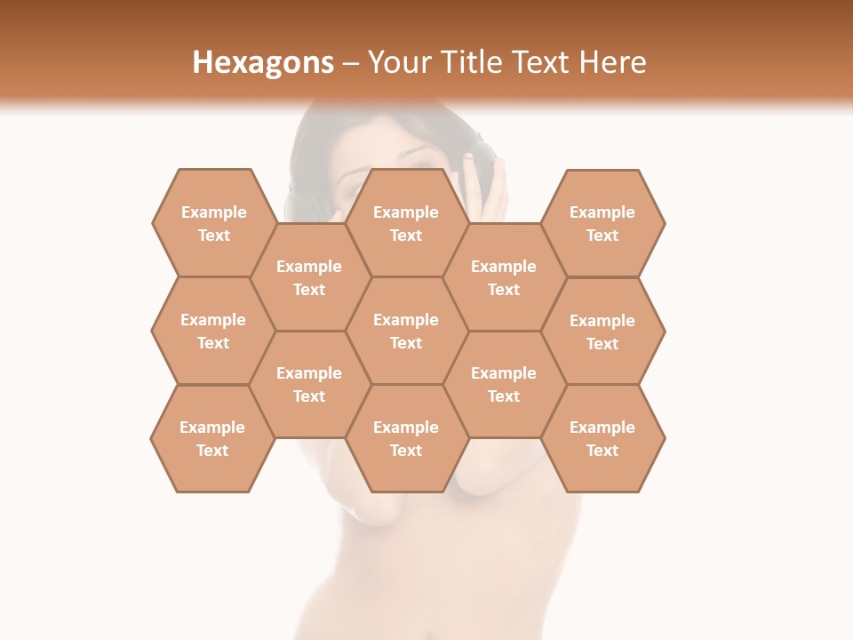 Young Expression Lips PowerPoint Template