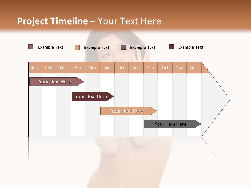 Young Expression Lips PowerPoint Template