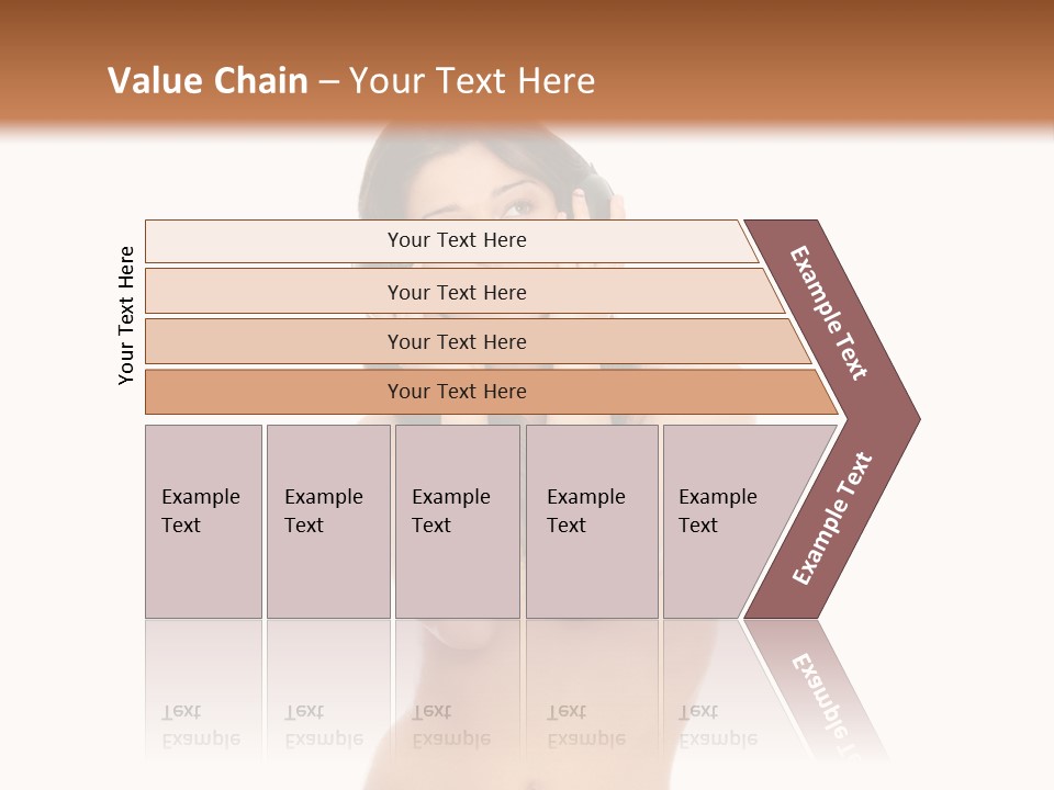 Young Expression Lips PowerPoint Template