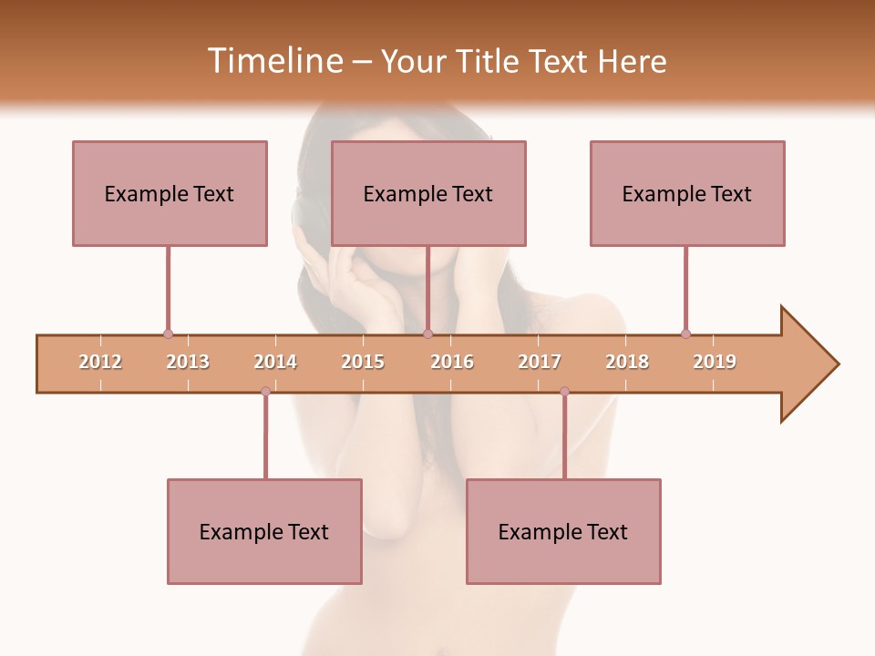 Young Expression Lips PowerPoint Template