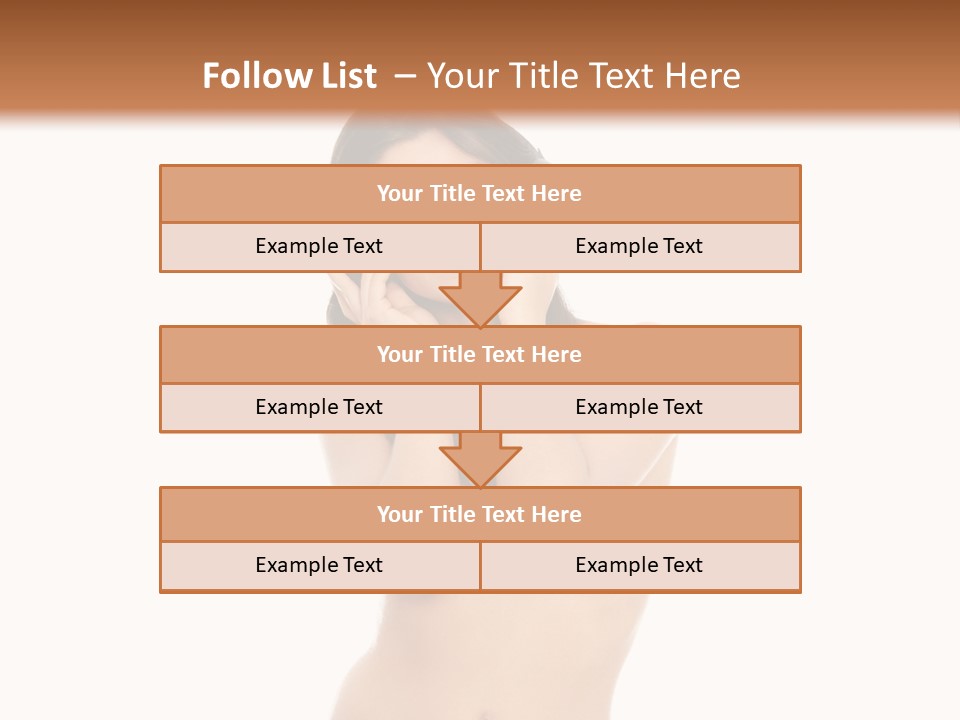 Young Expression Lips PowerPoint Template