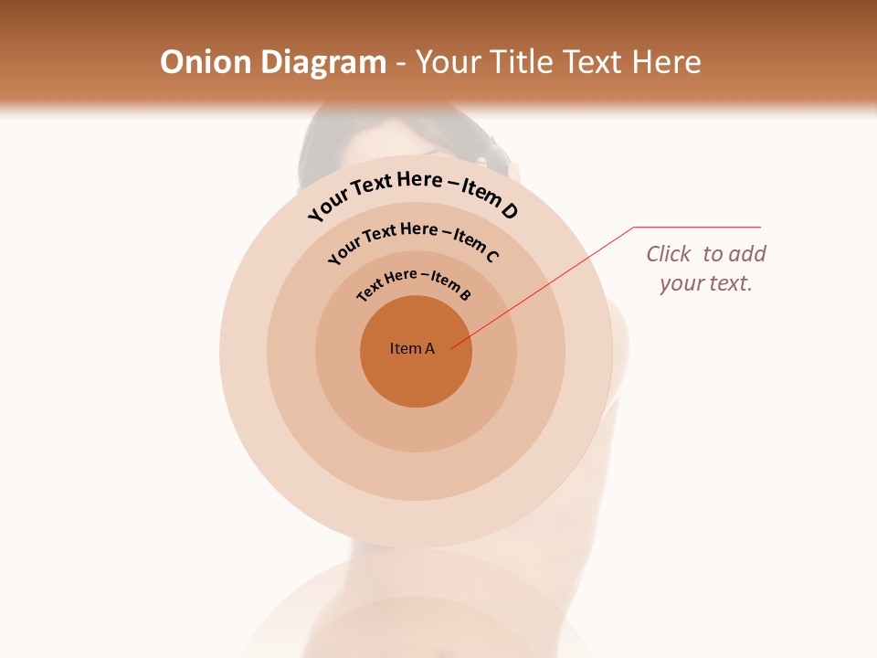 Young Expression Lips PowerPoint Template