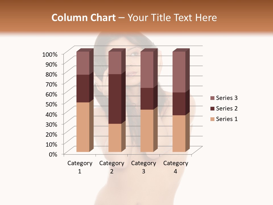 Young Expression Lips PowerPoint Template