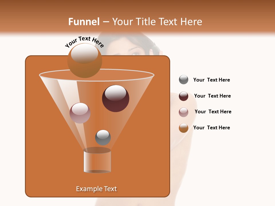 Young Expression Lips PowerPoint Template