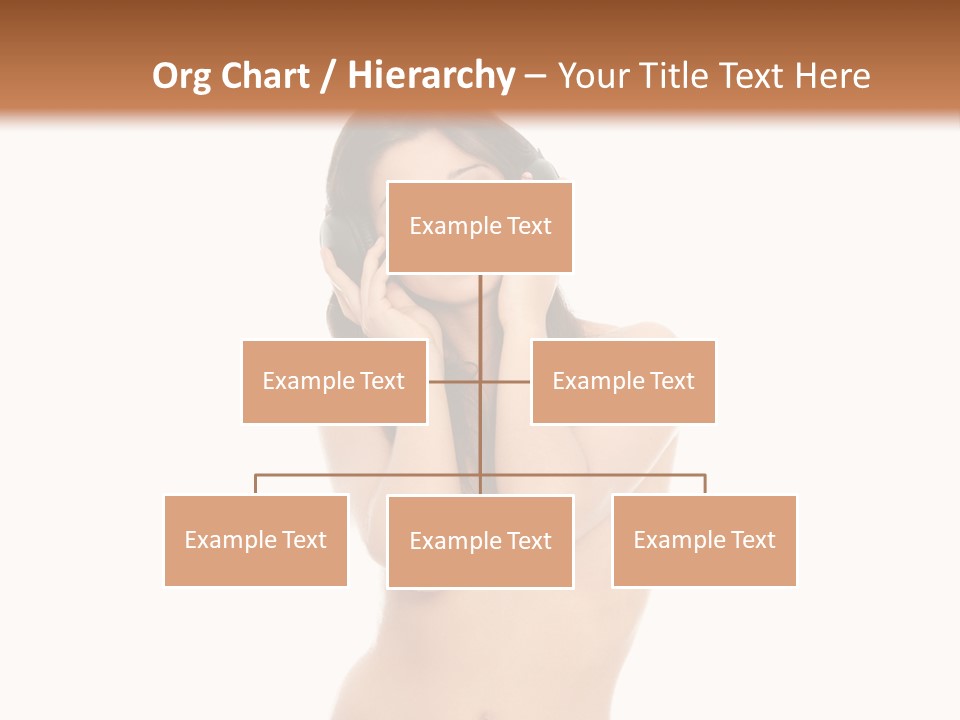 Young Expression Lips PowerPoint Template