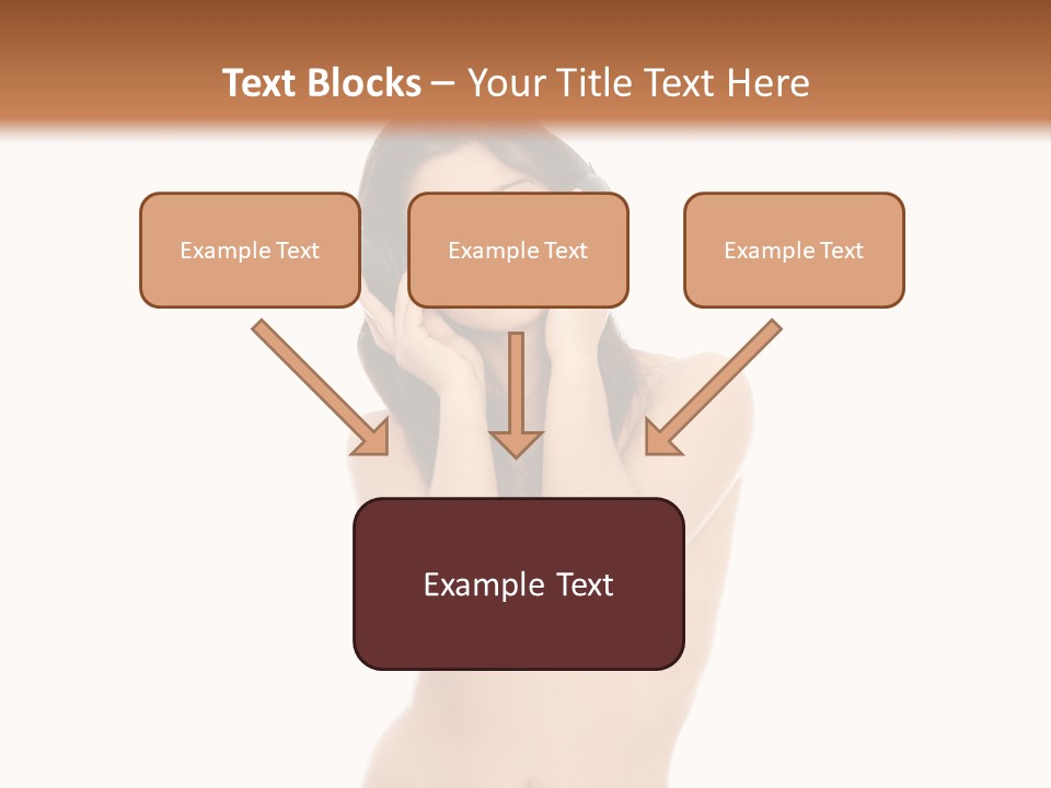 Young Expression Lips PowerPoint Template