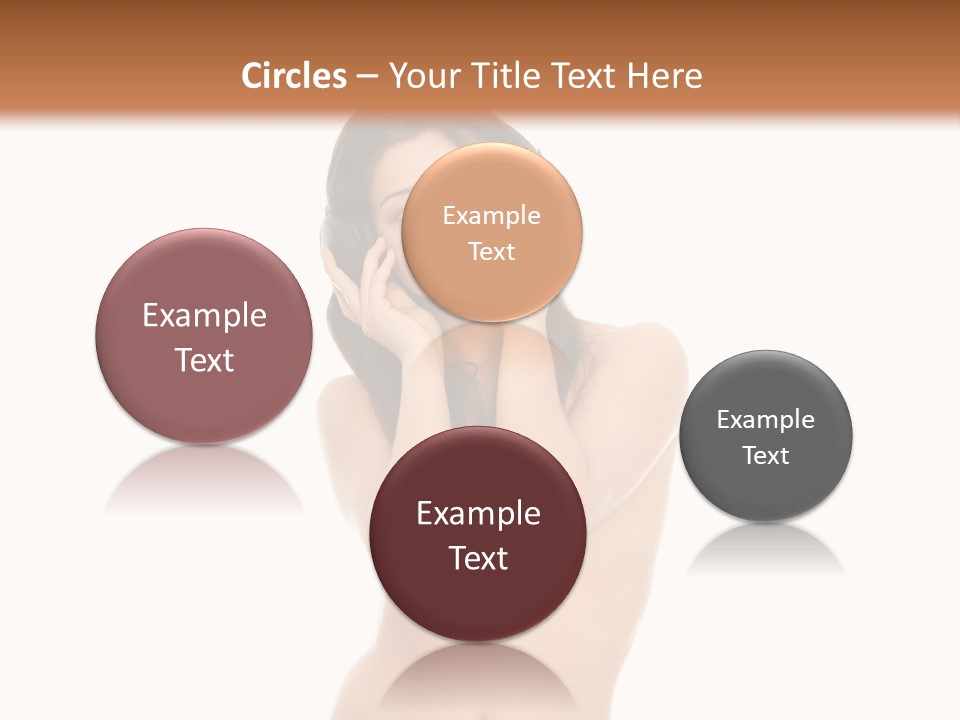 Young Expression Lips PowerPoint Template