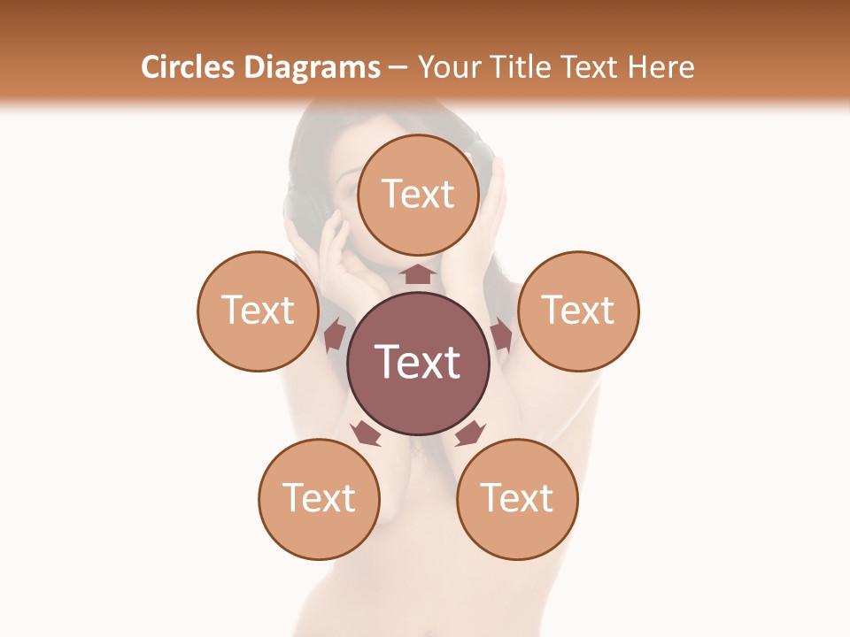 Young Expression Lips PowerPoint Template