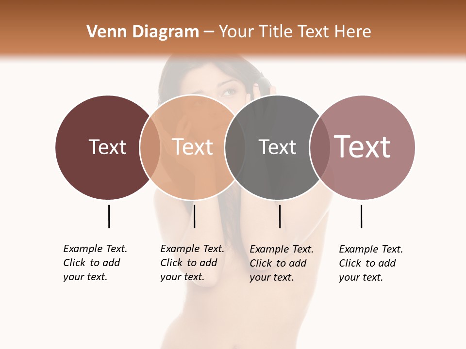 Young Expression Lips PowerPoint Template