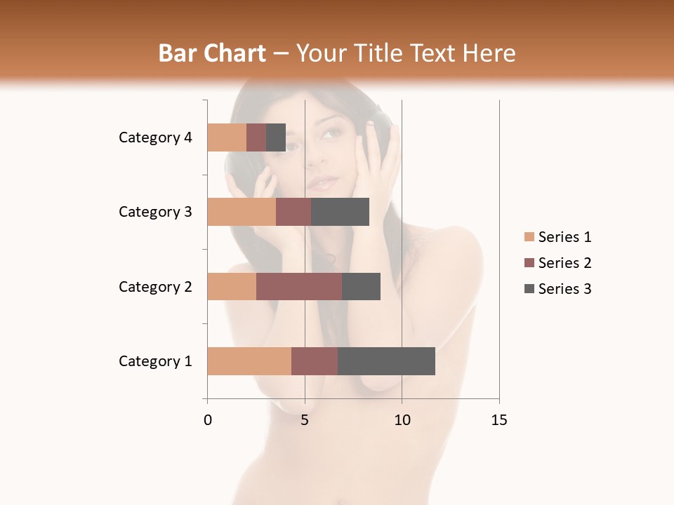 Young Expression Lips PowerPoint Template