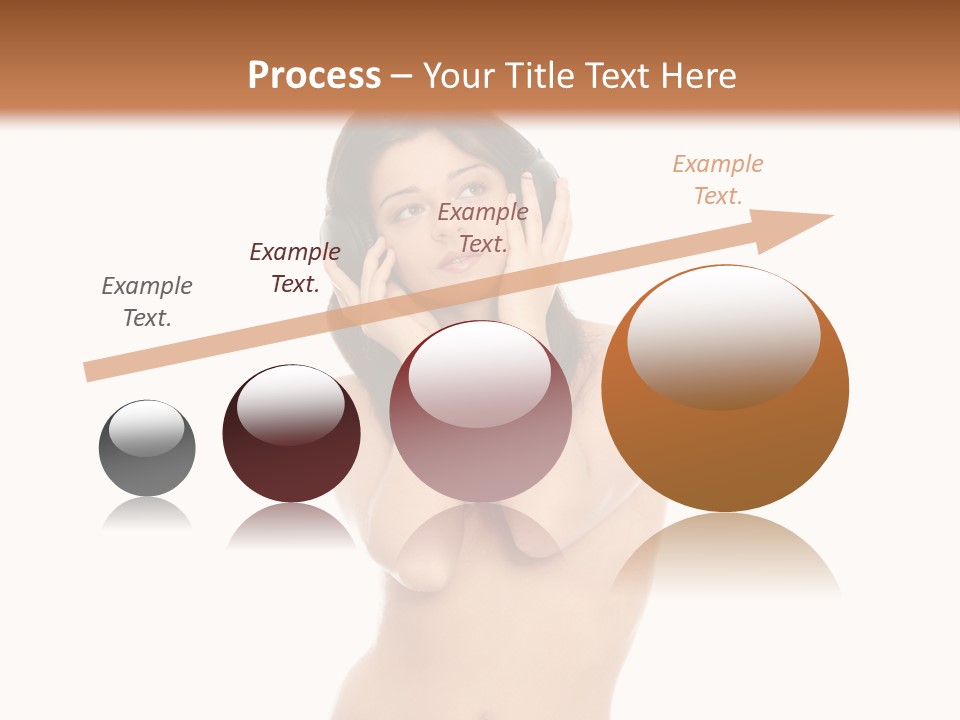 Young Expression Lips PowerPoint Template