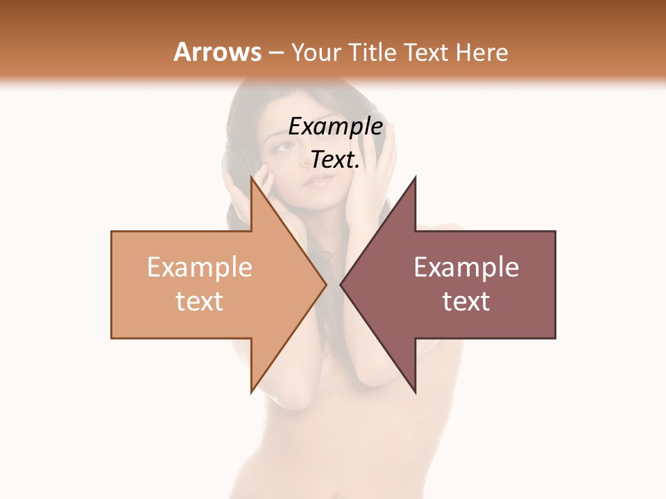 Young Expression Lips PowerPoint Template