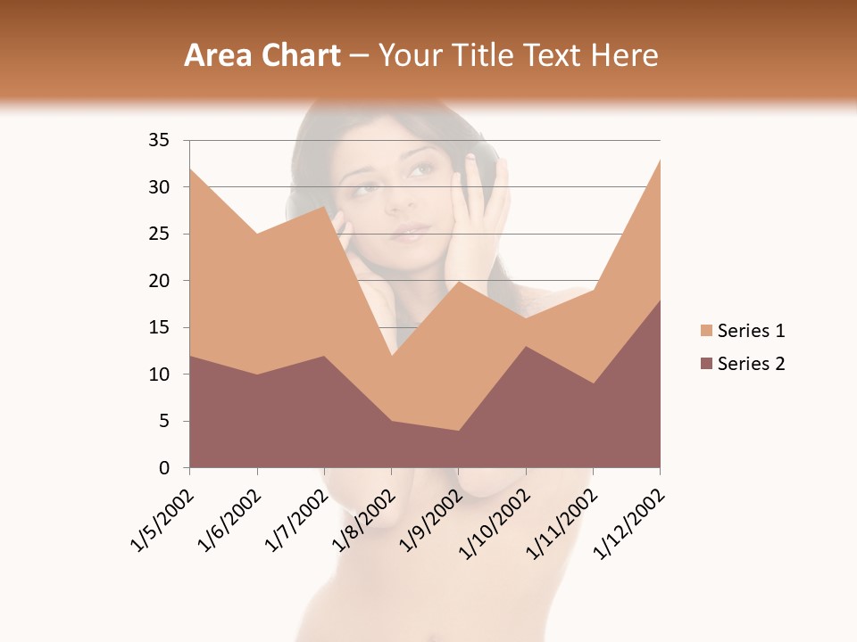 Young Expression Lips PowerPoint Template