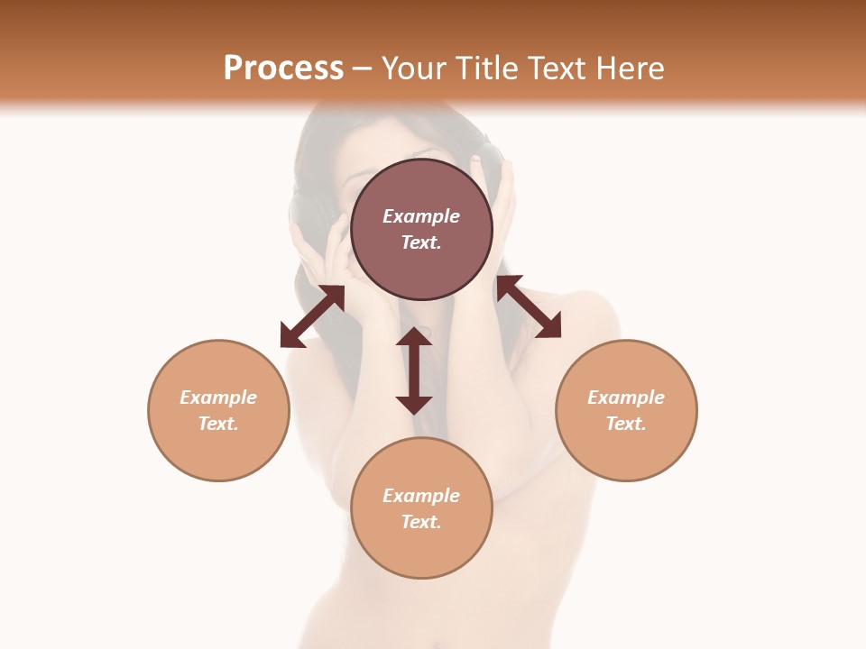 Young Expression Lips PowerPoint Template