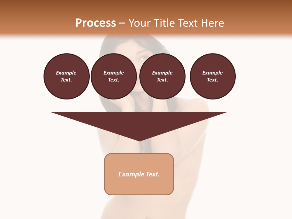 Young Expression Lips PowerPoint Template