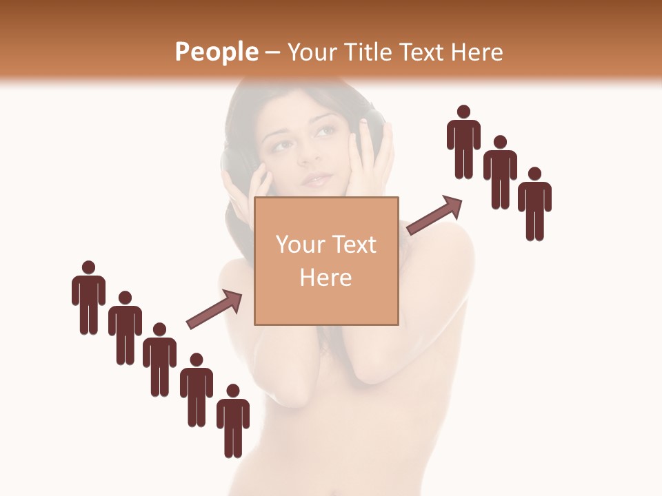 Young Expression Lips PowerPoint Template