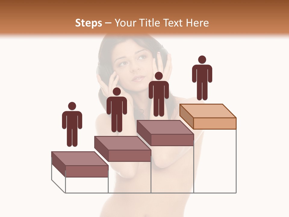 Young Expression Lips PowerPoint Template