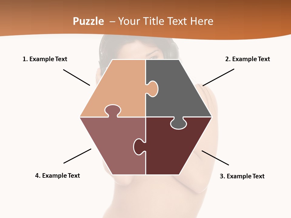 Female Studio Entertainment PowerPoint Template