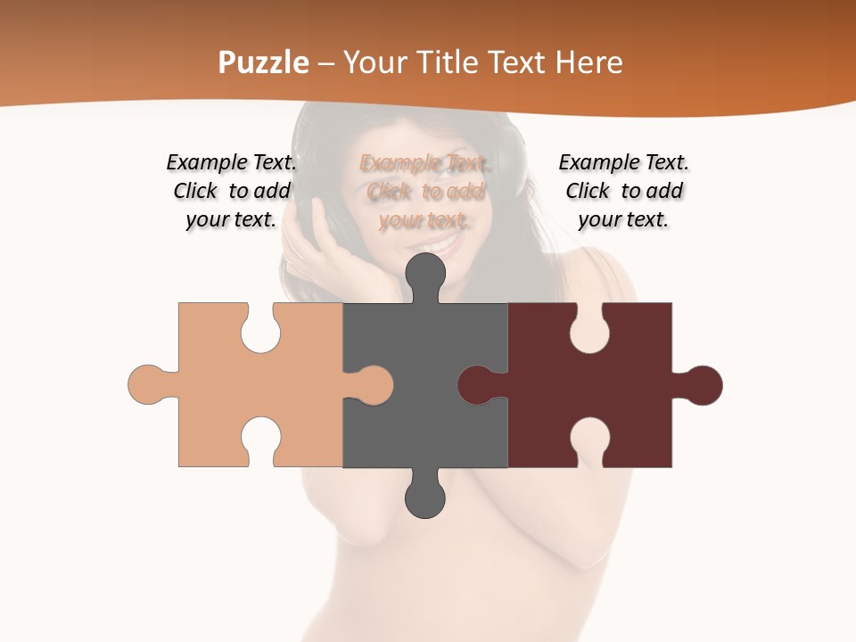 Female Studio Entertainment PowerPoint Template