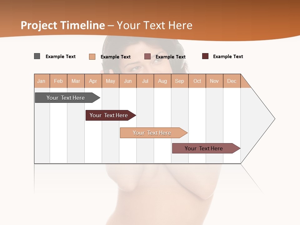 Female Studio Entertainment PowerPoint Template