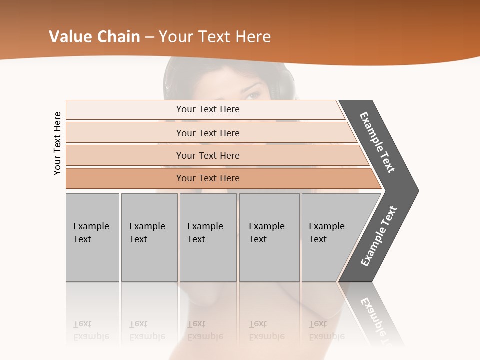 Female Studio Entertainment PowerPoint Template