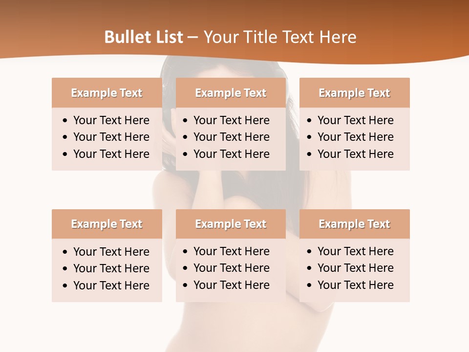 Female Studio Entertainment PowerPoint Template