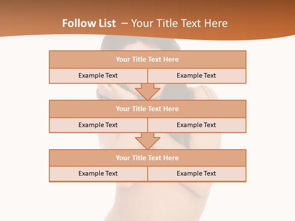 Female Studio Entertainment PowerPoint Template