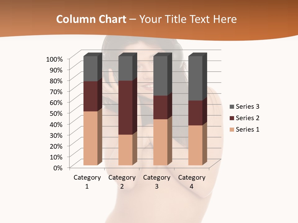 Female Studio Entertainment PowerPoint Template