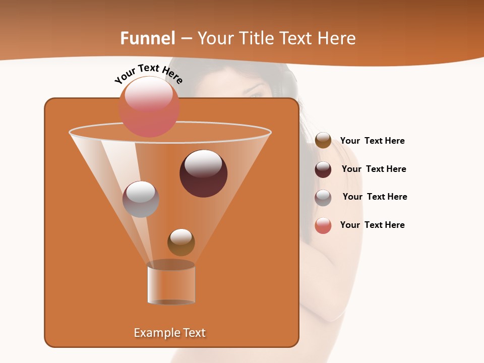 Female Studio Entertainment PowerPoint Template
