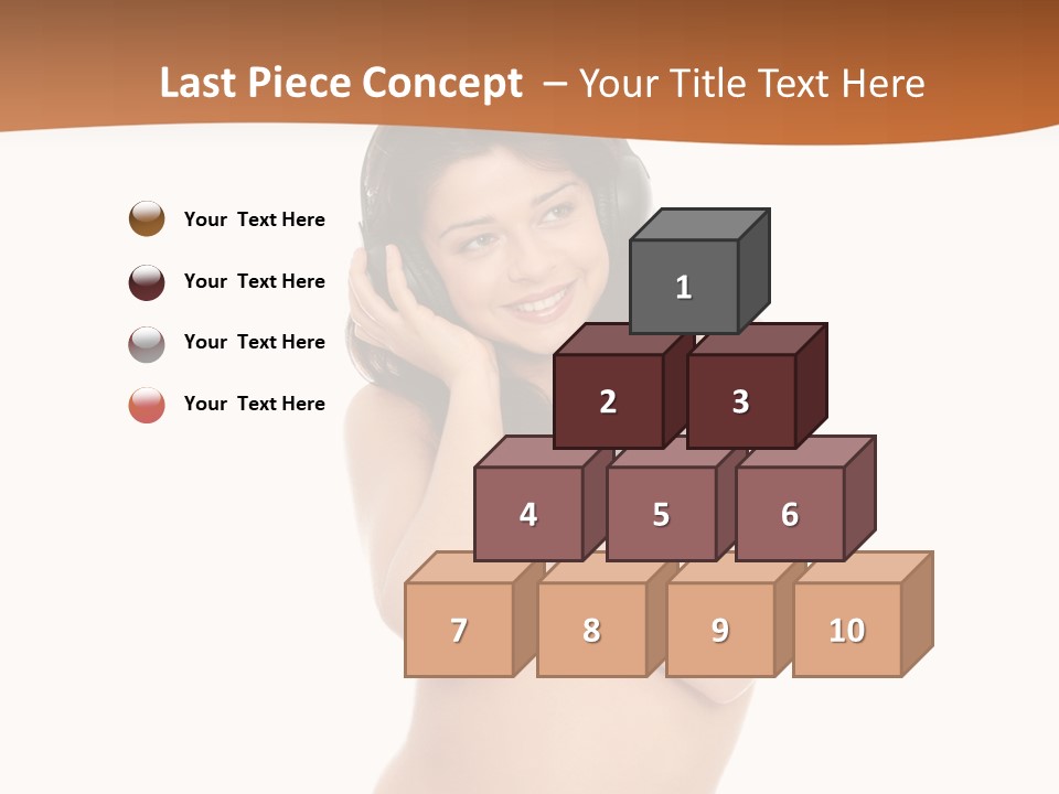 Female Studio Entertainment PowerPoint Template