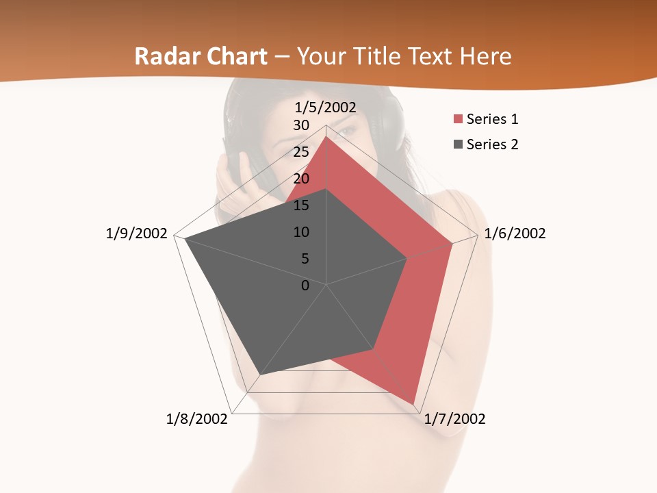 Female Studio Entertainment PowerPoint Template