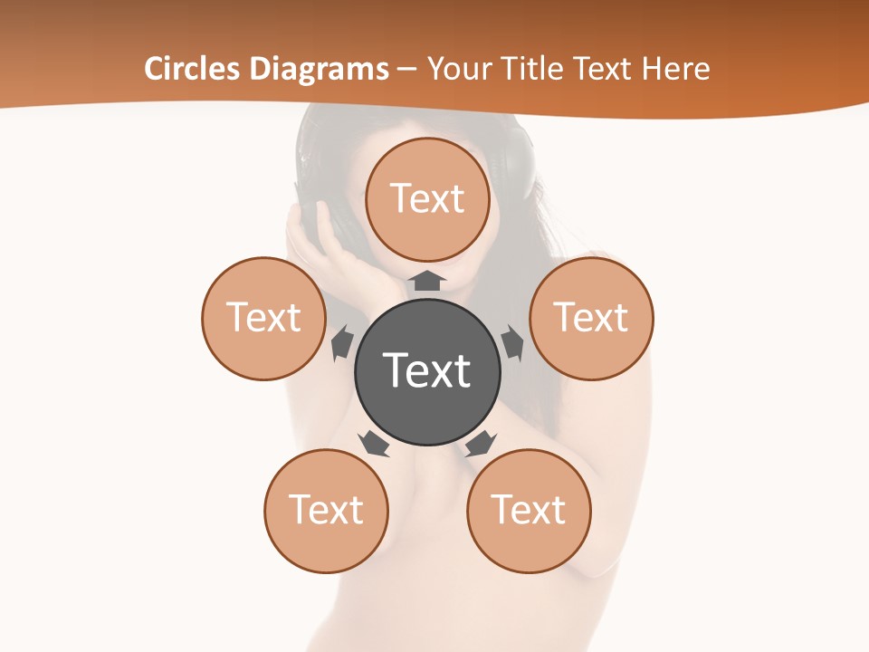 Female Studio Entertainment PowerPoint Template