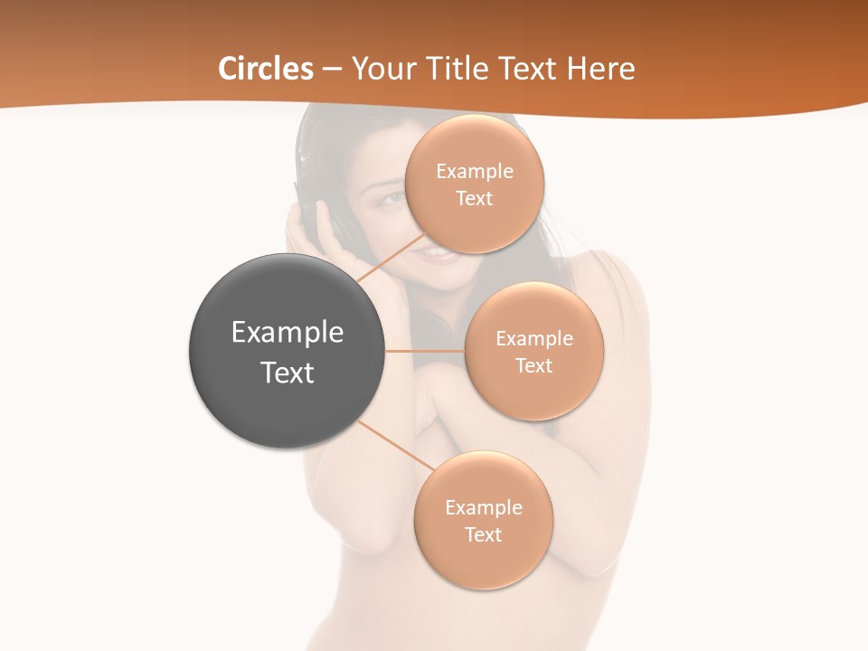 Female Studio Entertainment PowerPoint Template