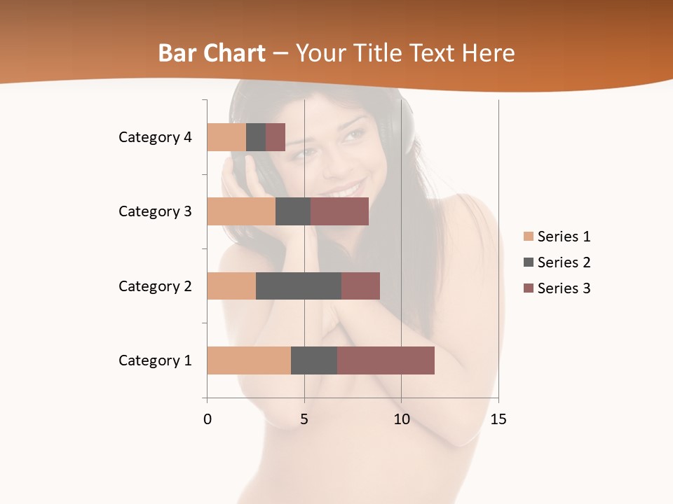 Female Studio Entertainment PowerPoint Template