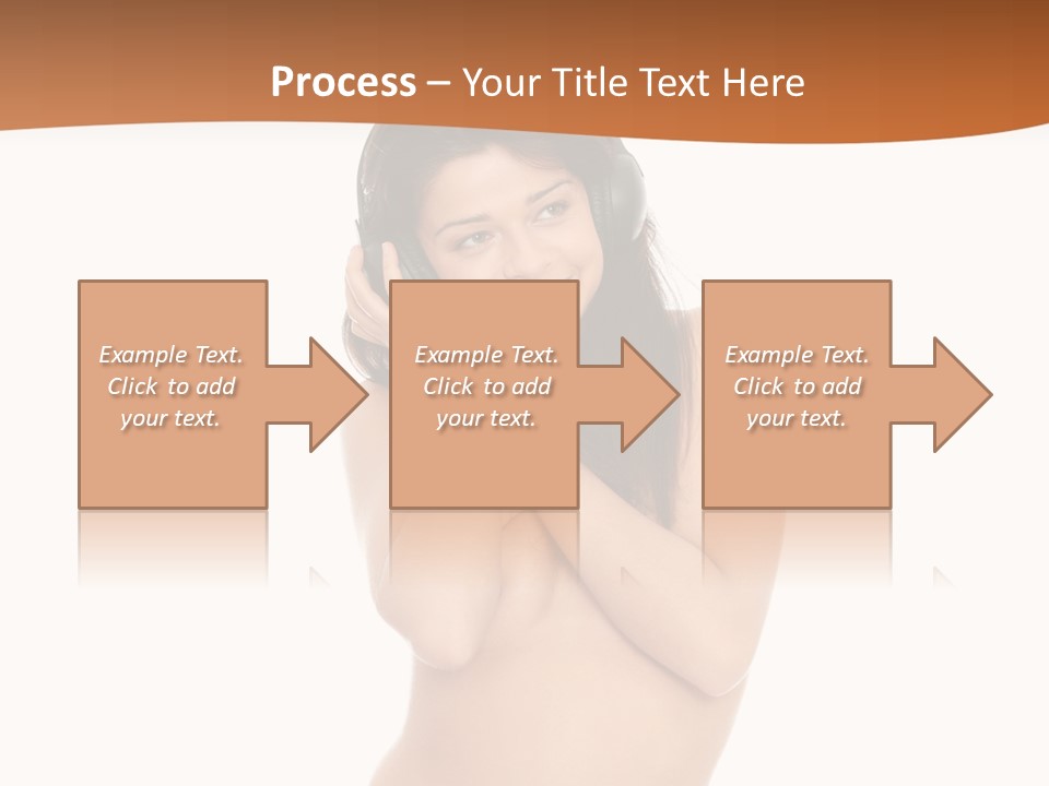 Female Studio Entertainment PowerPoint Template