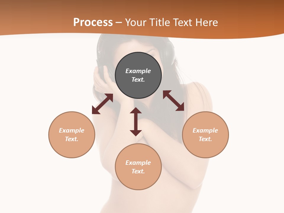 Female Studio Entertainment PowerPoint Template