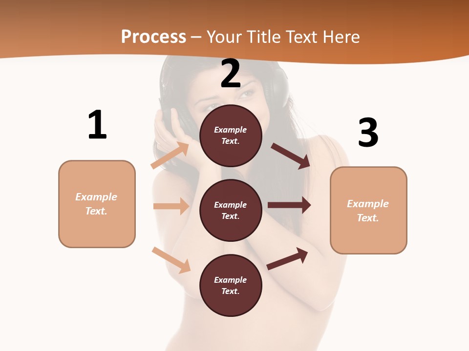 Female Studio Entertainment PowerPoint Template