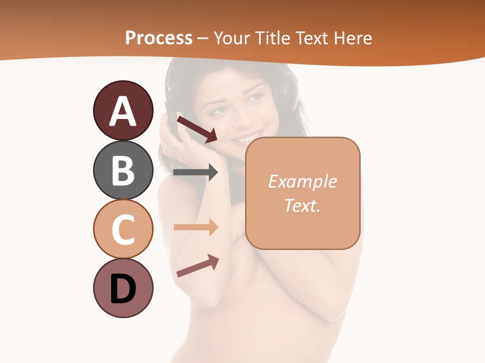 Female Studio Entertainment PowerPoint Template