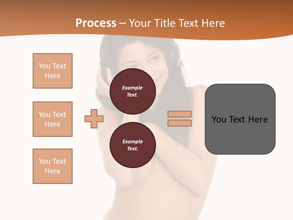 Female Studio Entertainment PowerPoint Template