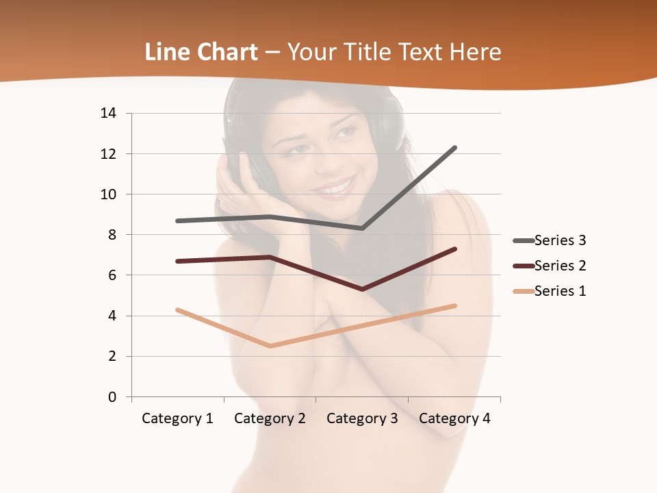 Female Studio Entertainment PowerPoint Template